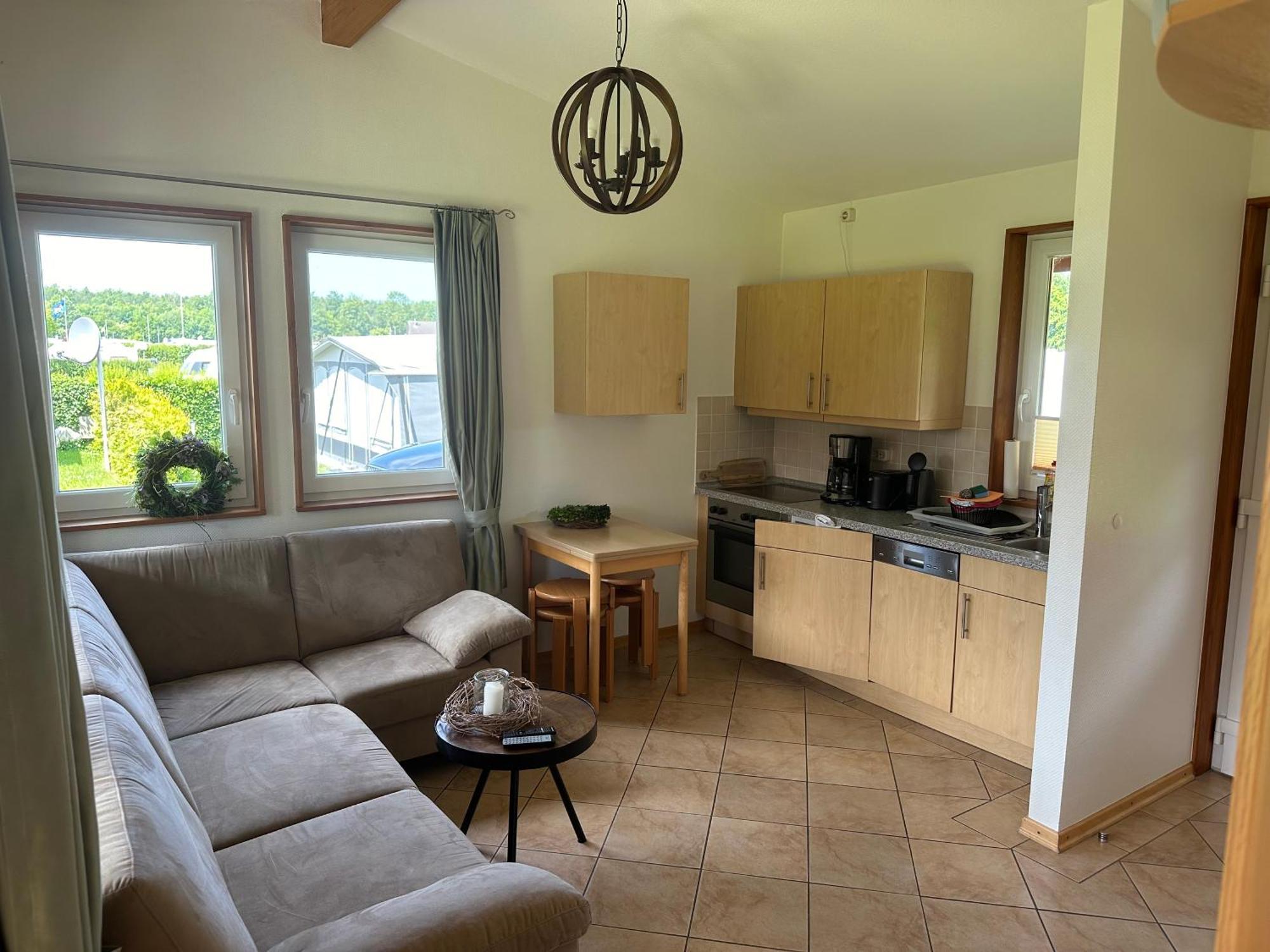 Ferienhaus 3 Campingpark Waldesruh Behrensdorf エクステリア 写真